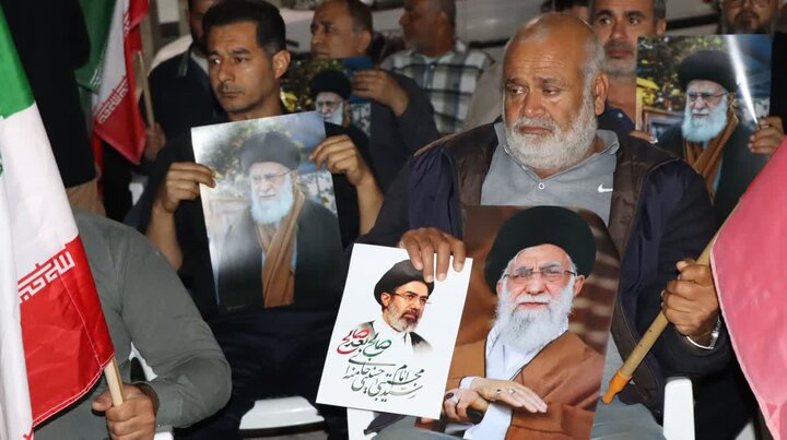 تصاویر/ مراسم چهلمین روز شهادت قائد شهید امت در خارگ