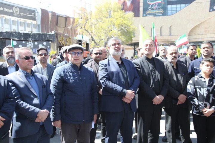 تصاویر/مراسم اربعین رهبر شهید انقلاب در اراک