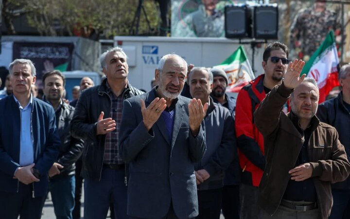 تصاویر/مراسم اربعین رهبر شهید انقلاب در اراک