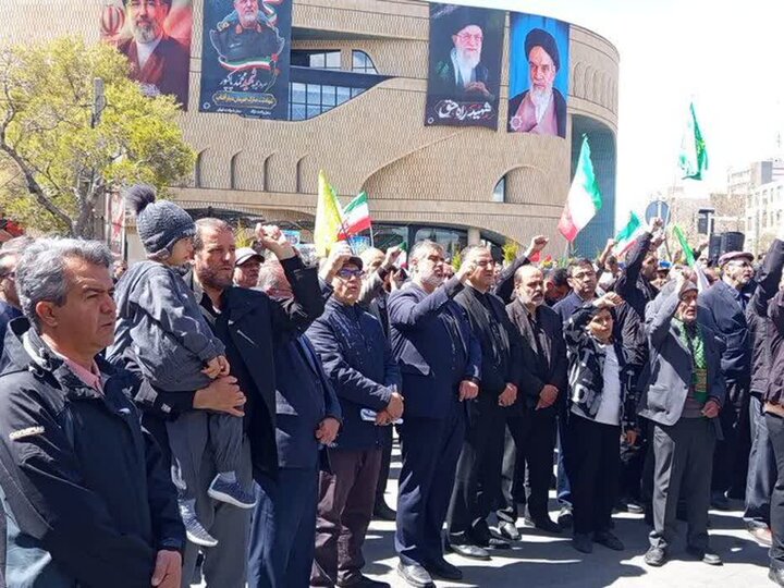 تصاویر/مراسم اربعین رهبر شهید انقلاب در اراک