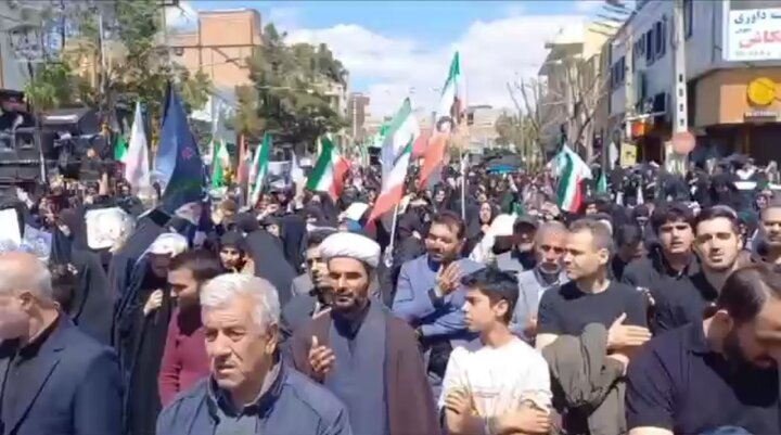 تصاویر/مراسم اربعین رهبر شهید انقلاب در اراک