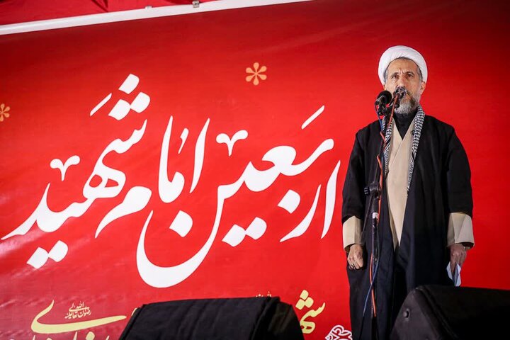 تصاویر / مراسم اربعین شهید ووداع با شهید جنگ رمضان
