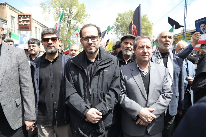 تصاویر/ خروش یکپارچه مردم ارومیه در اربعین شهادت قائد امت اسلامی