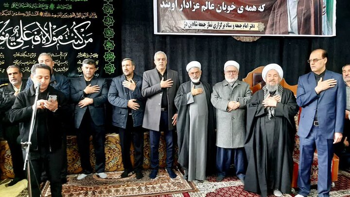 تصاویر/ عزاداری مردم شهیدپرور شاهین دژ در اربعین شهادت رهبر معظم انقلاب اسلامی