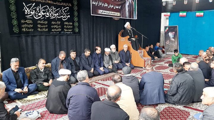 تصاویر/ عزاداری مردم شهیدپرور شاهین دژ در اربعین شهادت رهبر معظم انقلاب اسلامی