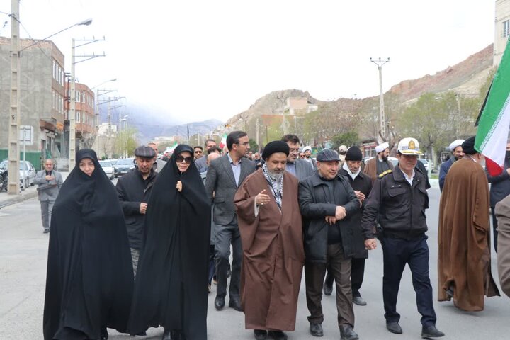 تصاویر/ عزاداری مردم ماکو در چهلمین روز شهادت رهبر شهید انقلاب