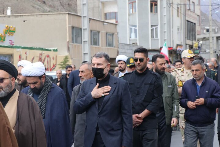 تصاویر/ عزاداری مردم ماکو در چهلمین روز شهادت رهبر شهید انقلاب