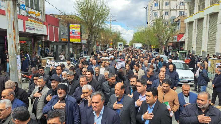 تصاویر/ حضور حماسی و پرشور مردم شهیدپرور و انقلابی میاندوآب در مراسم اربعین سیدالشهدای انقلاب