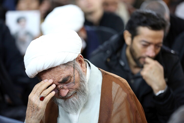 تصاویر/ اجتماع علما و طلاب افغانستانی حوزه علمیه قم به مناسبت چهلمین روز شهادت رهبر شهید