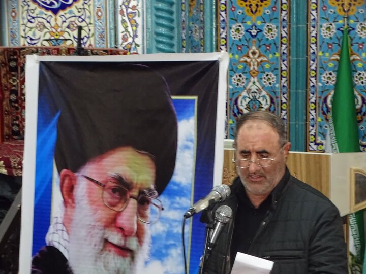 تصاویر/ برگزاری آیین سوگواری چهلمین روز شهادت «رهبر شهید» و شهدای مدرسه میناب در چهاربرج