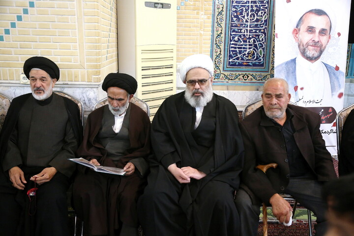 تصاویر/ مراسم چهلمین روز شهادت حجت الاسلام و المسلمین حاج محسن مهدوی کلاته
