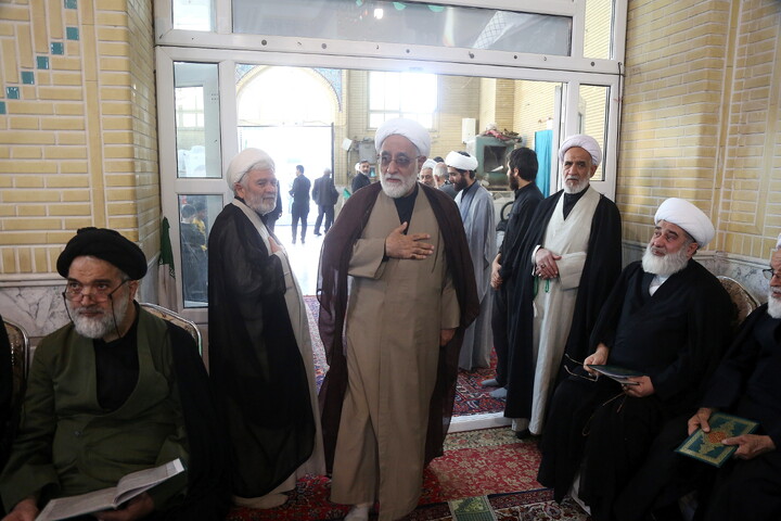 تصاویر/ مراسم چهلمین روز شهادت حجت الاسلام و المسلمین حاج محسن مهدوی کلاته