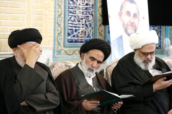 تصاویر/ مراسم چهلمین روز شهادت حجت الاسلام و المسلمین حاج محسن مهدوی کلاته