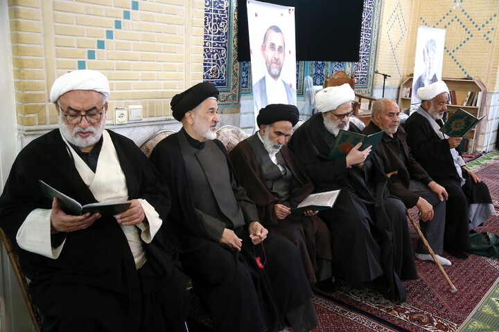 تصاویر/ مراسم چهلمین روز شهادت حجت الاسلام و المسلمین حاج محسن مهدوی کلاته
