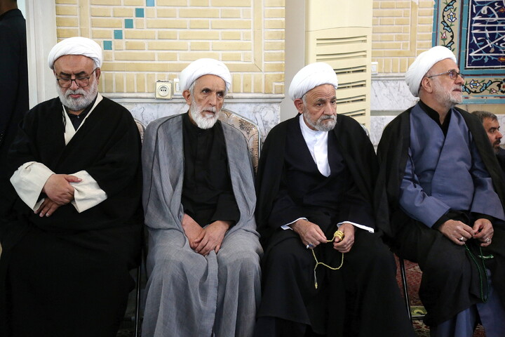 تصاویر/ مراسم چهلمین روز شهادت حجت الاسلام و المسلمین حاج محسن مهدوی کلاته