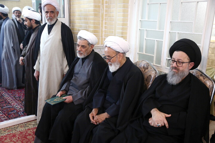 تصاویر/ مراسم چهلمین روز شهادت حجت الاسلام و المسلمین حاج محسن مهدوی کلاته