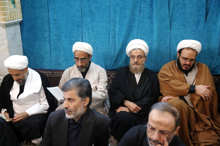تصاویر/ مراسم چهلمین روز شهادت حجت الاسلام و المسلمین حاج محسن مهدوی کلاته