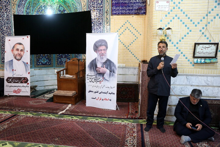 تصاویر/ مراسم چهلمین روز شهادت حجت الاسلام و المسلمین حاج محسن مهدوی کلاته