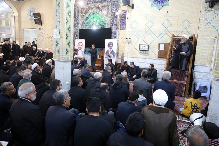 تصاویر/ مراسم چهلمین روز شهادت حجت الاسلام و المسلمین حاج محسن مهدوی کلاته