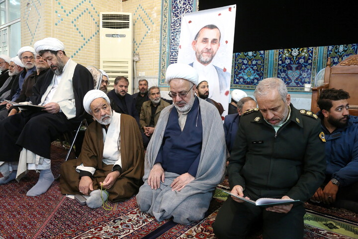 تصاویر/ مراسم چهلمین روز شهادت حجت الاسلام و المسلمین حاج محسن مهدوی کلاته
