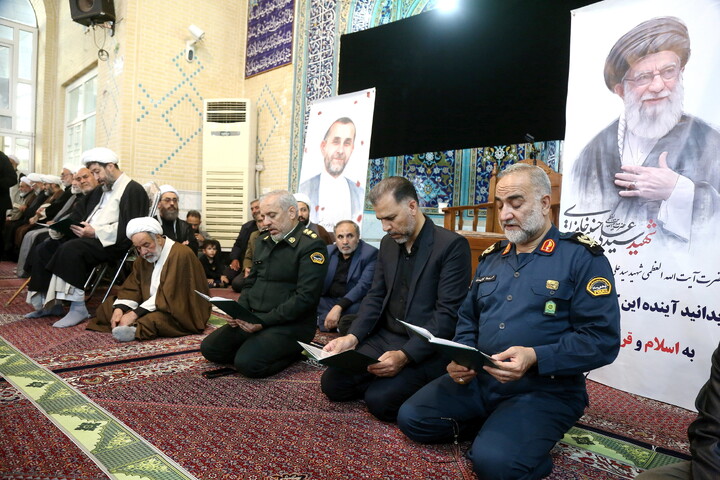 تصاویر/ مراسم چهلمین روز شهادت حجت الاسلام و المسلمین حاج محسن مهدوی کلاته