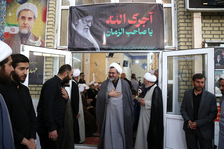 تصاویر/ مراسم چهلمین روز شهادت حجت الاسلام و المسلمین حاج محسن مهدوی کلاته