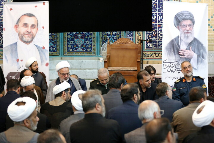 تصاویر/ مراسم چهلمین روز شهادت حجت الاسلام و المسلمین حاج محسن مهدوی کلاته