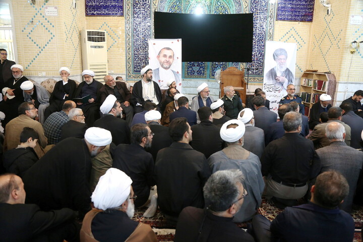 تصاویر/ مراسم چهلمین روز شهادت حجت الاسلام و المسلمین حاج محسن مهدوی کلاته
