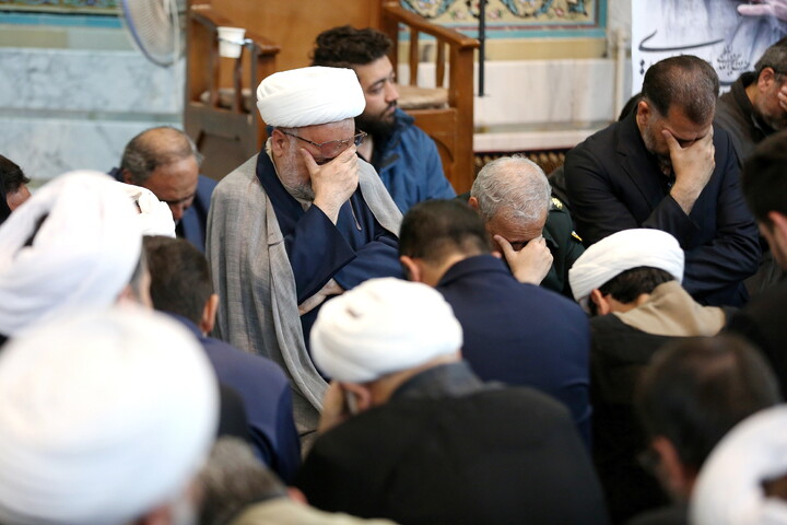 تصاویر/ مراسم چهلمین روز شهادت حجت الاسلام و المسلمین حاج محسن مهدوی کلاته
