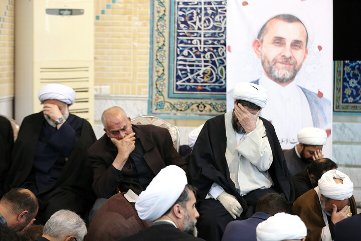 تصاویر/ مراسم چهلمین روز شهادت حجت الاسلام و المسلمین حاج محسن مهدوی کلاته
