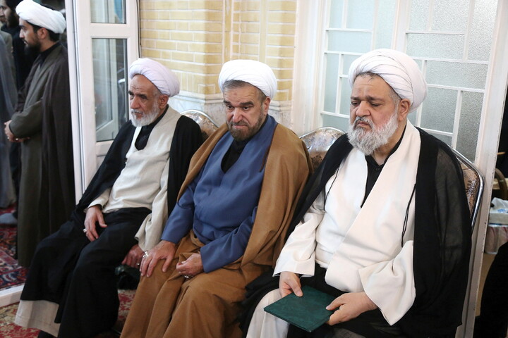 تصاویر/ مراسم چهلمین روز شهادت حجت الاسلام و المسلمین حاج محسن مهدوی کلاته