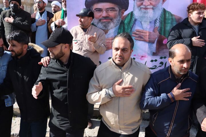 تصاویر/ چالدران در اربعین رهبر شهید انقلاب غرق در عزا