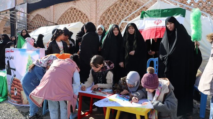 تصاویر/ چالدران در اربعین رهبر شهید انقلاب غرق در عزا