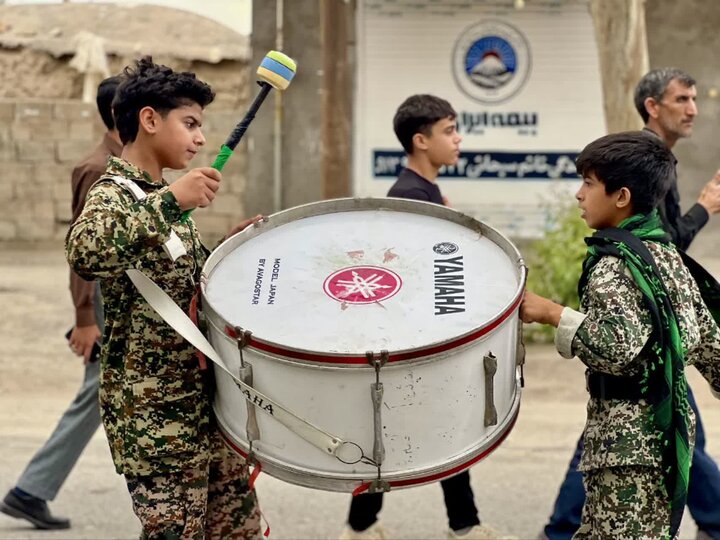 تصاویر/ مراسم عزاداری اربعین قائد امت در عنبرآباد