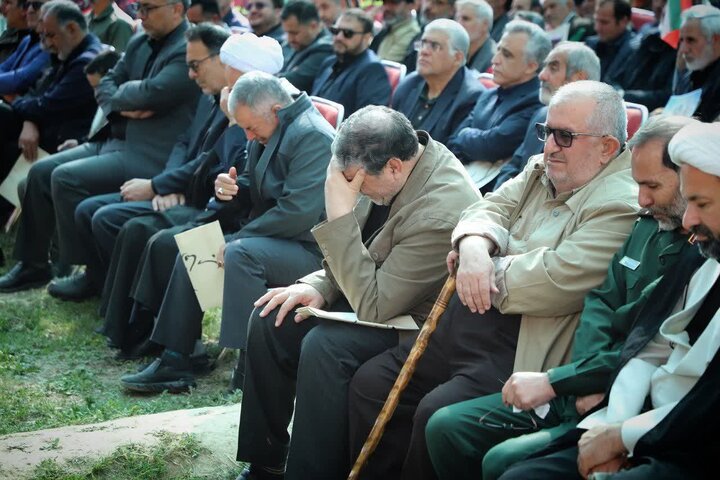 تصاویر/برگزاری مراسم اربعین سپهبد شهید محمدپاکپور در روستای دهسد خنداب