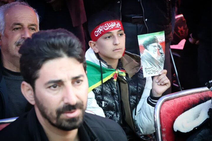 تصاویر/برگزاری مراسم اربعین سپهبد شهید محمدپاکپور در روستای دهسد خنداب