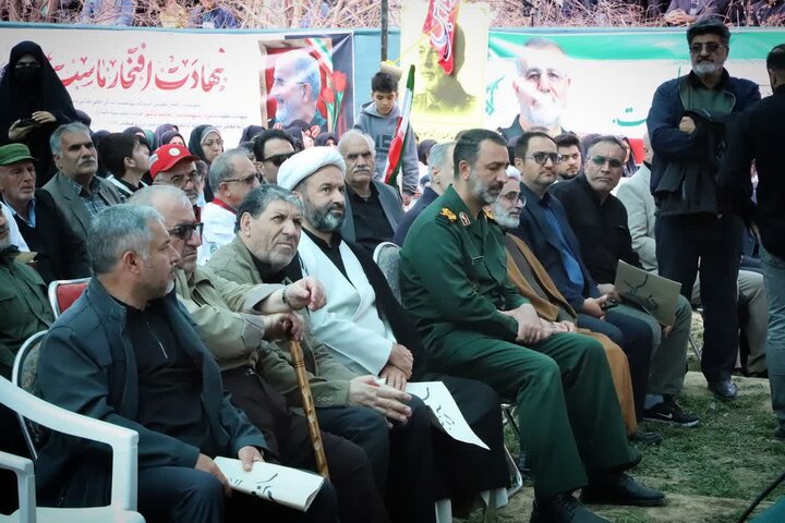 تصاویر/برگزاری مراسم اربعین سپهبد شهید محمدپاکپور در روستای دهسد خنداب