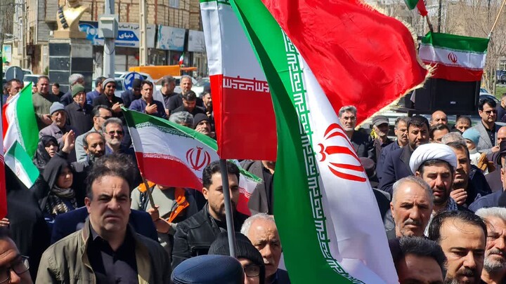 تصاویر | مراسم اربعین رهبر شهید انقلاب در ورزقان