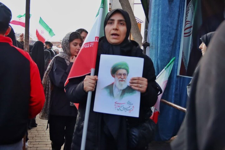 تصاویر | مراسم اربعین رهبر شهید انقلاب در زنجان