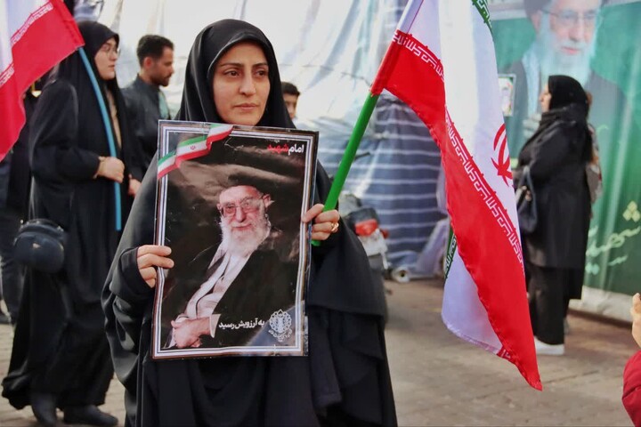 تصاویر | مراسم اربعین رهبر شهید انقلاب در زنجان