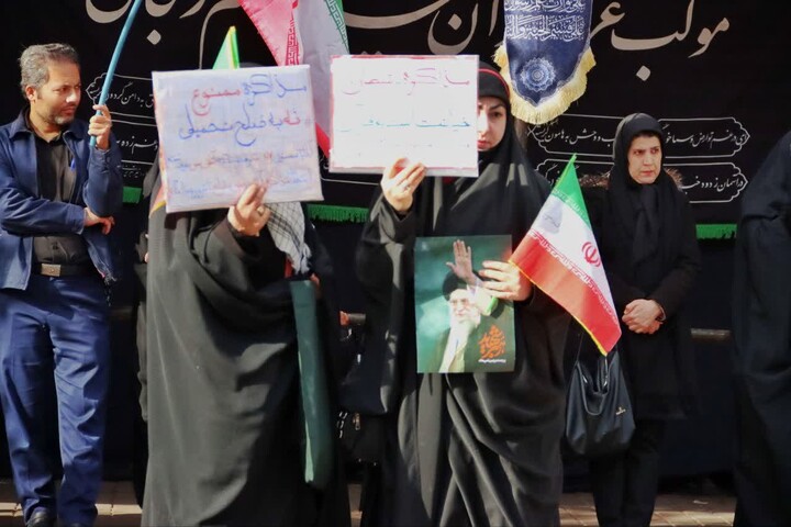تصاویر | مراسم اربعین رهبر شهید انقلاب در زنجان