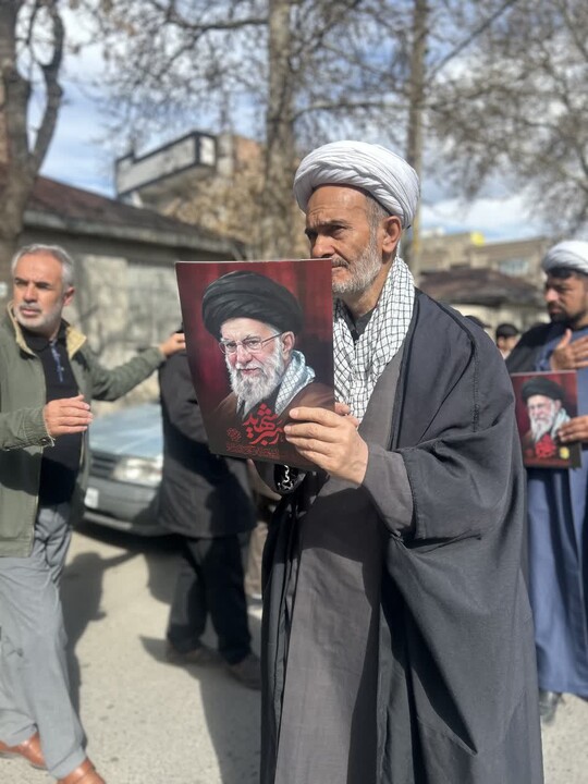 تصاویر | مراسم اربعین رهبر شهید انقلاب در مرند