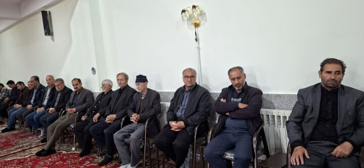 تصاویر | مراسم اربعین رهبر شهید انقلاب در خداآفرین
