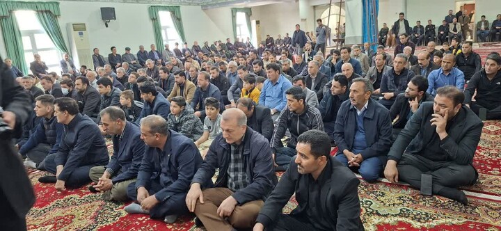تصاویر | مراسم اربعین رهبر شهید انقلاب در خداآفرین