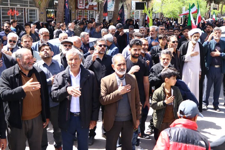 تصاویر| مراسم اربعین امام امت در قاین