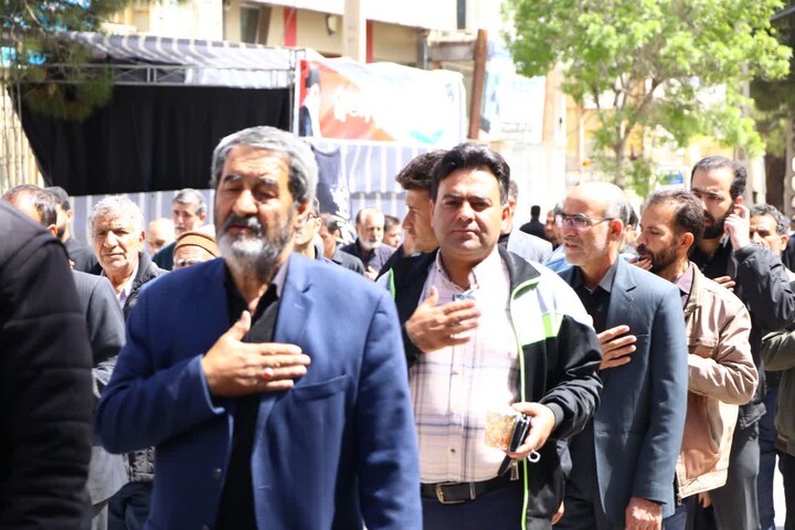 تصاویر| مراسم اربعین امام امت در قاین