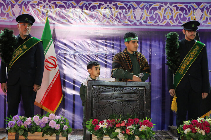 برپایی کرسی تلاوت فاطمی به مناسبت چهلم رهبر شهید