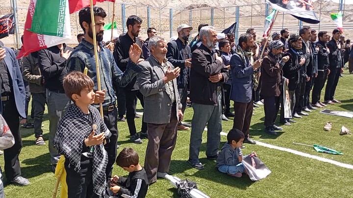 تصاویر| روستاهای لانو در اربعین رهبر شهید
