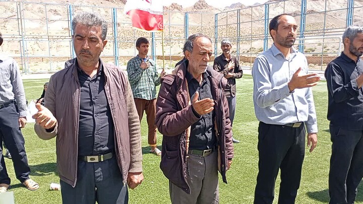تصاویر| روستاهای لانو در اربعین رهبر شهید