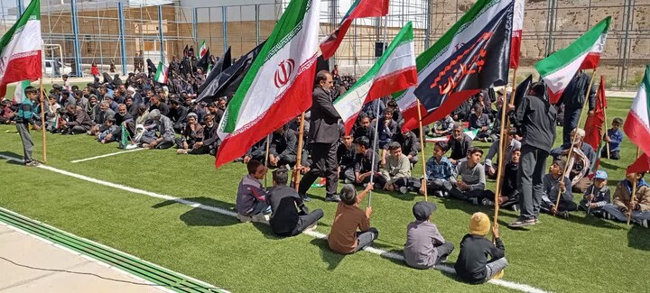 تصاویر| روستاهای لانو در اربعین رهبر شهید